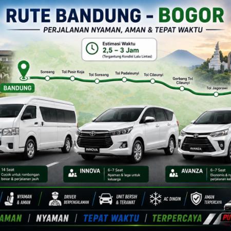 BANDUNG  ↔ BOGOR